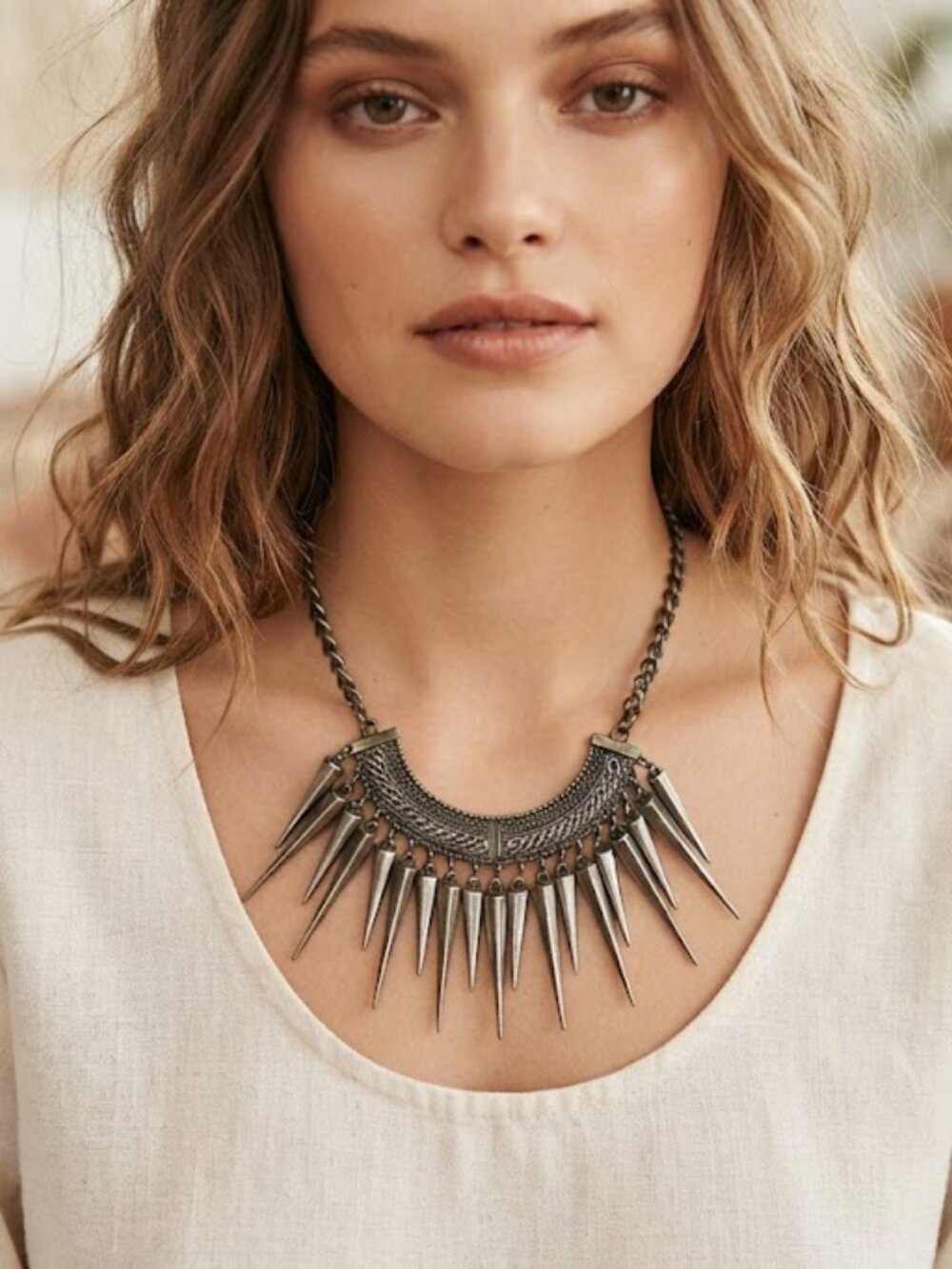 Vintage tribal style necklace